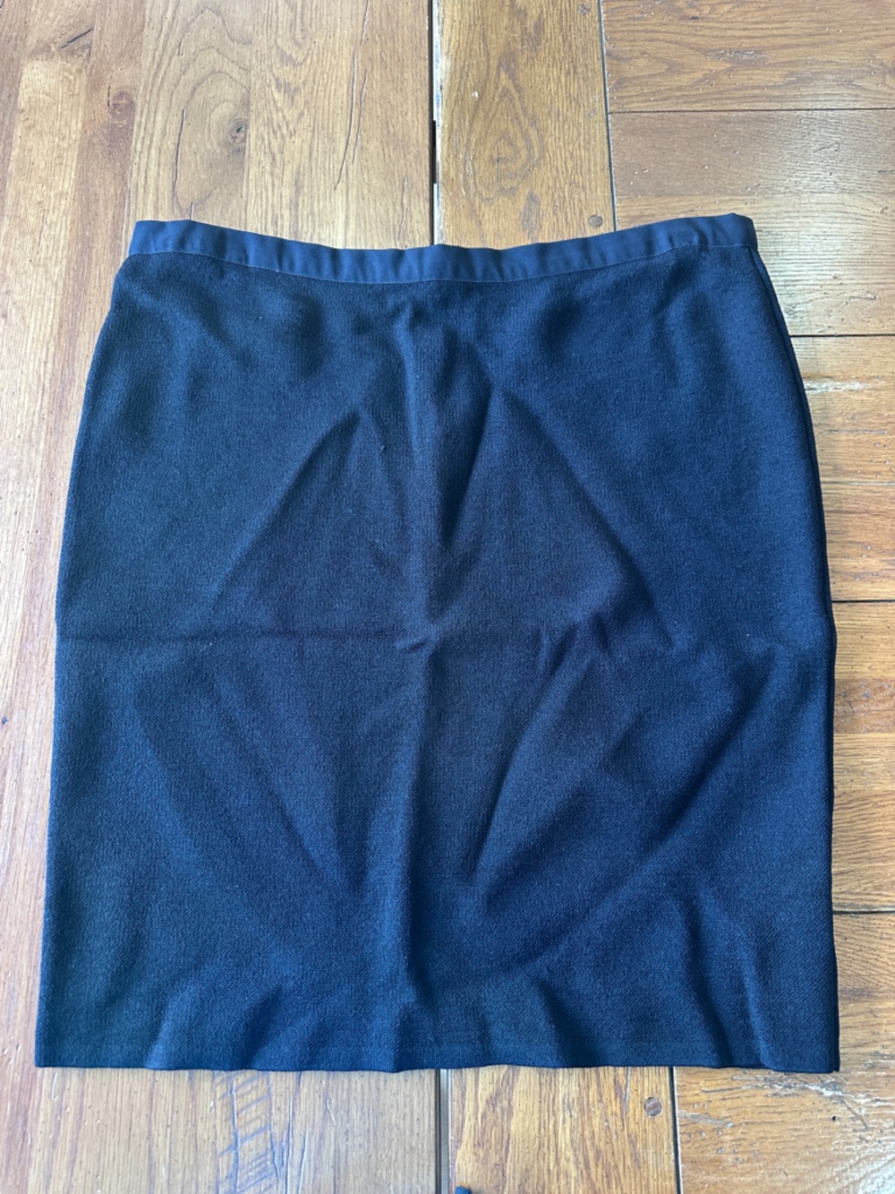 RACHEL Rachel Roy Black Knit Skirt
